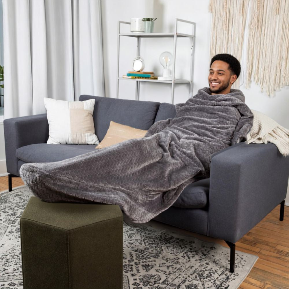 LUX Awesomely Ash:  Sherpa Lined