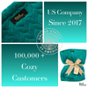 LUX Terrifically Teal:  Sherpa Lined