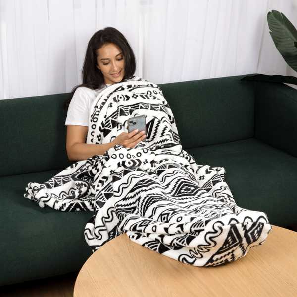 Navajo fleece discount blanket